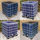 IBC REGEN-USER 1000l INDIGO auf Auswahl-Palette