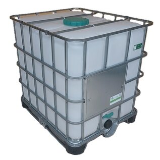 IBC Container 1000 Liter NEU für Lebensmittel auf Stahl-PE-Palette