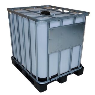 IBC WERIT-Container für Gefahrgut (UN 31HA1/Y) 1000 Liter gebraucht, industriegereinigt, verlängert