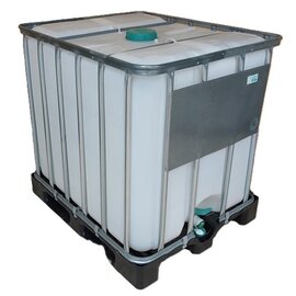 IBC Container 1000l rebottled Lebensmittel auf Kunststoff