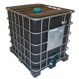 IBC Tank Trinkwasser 1000l SCHWARZ NEU auf Kunststoffpalette