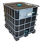 IBC Container für Lebensmittel mit UV Schutz 1000 Liter NEU (neue SCHWARZER Blase) auf Kunststoff- Palette