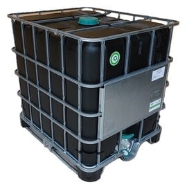 Wassertank SCHWARZ 1000l mit IBC EX-Kabel Composite