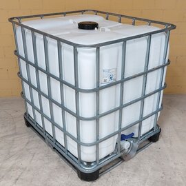 Wassertank 1000l IBC gebraucht, gespült