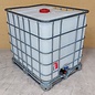 1000 Liter IBC Wassertank weiss bis schwarz auf Metall- oder Metall-PE-Palette