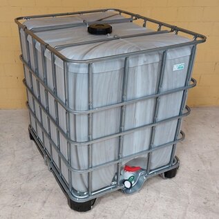 IBC Container für Futter 1000 Liter NEU (lebensmittelecht) auf Hybridpalette