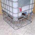 IBC Schütz (1000l) Podest 40 cm verzinkt