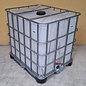 IBC Container 1000 Liter NEU MARMORIERT auf Stahl-Kunststoff-Palette
