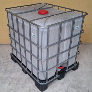 IBC Container für Schüttgut NEU ZEBRA 1000 Liter lebensmittelecht auf Kunststoff-Palette