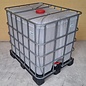 IBC Container für Schüttgut NEU ZEBRA Z022 1000 Liter FDA auf Kunststoff-Palette