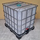 IBC 1000 l NEU MARMORIERT auf Kunststoff-Palette