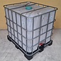 IBC 1000 Liter Container NEU MARMORIERT M023 auf Kunststoff-Palette