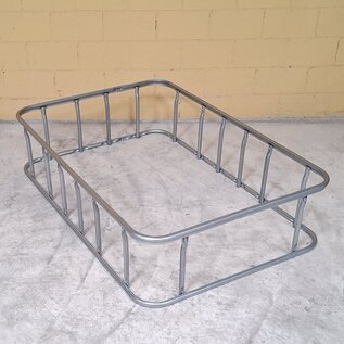 IBC Schütz Gitter schmal (80 cm) 28 cm höher stellen, höher machen, Aufsatzrahmen