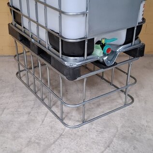 IBC Schütz Gitter schmal (80 cm) 50 cm höher stellen, höher machen, Aufsatzrahmen