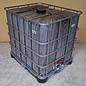 IBC 1000 Liter NEU DUNKEL MARMORIERT M010 auf Stahl-Kunststoff-Palette