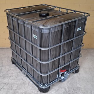 IBC Regenfass mit Deckel dunkel marmoriert 1000 Liter NEU auf Hybridpalette