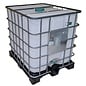 Trinkwasser IBC Container 1000 Liter NEU (mit neuer Blase) auf Kunststoff- Palette lebensmittelecht