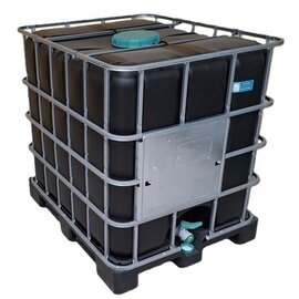 IBC Tank SCHWARZ 1000l für Trinkwasser 225-Deckel
