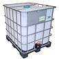 IBC weiss transparent für Lebensmittel komplett NEU 1000 Liter auf Kunststoff-Palette