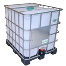 IBC Tank weiss transluzent für Food NEU 1000l auf PE-Palette