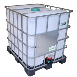 IBC Tank weiss transluzent für Food NEU 1000l auf PE-Palette