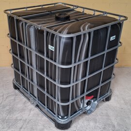 IBC Tank 1000 l NEU DUNKEL GESTREIFT Hybridpalette