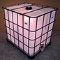 IBC 1000 Liter NEU MILCHIG MARMORIERT auf HYBRID-Palette