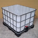 Wasserbecken 800 l MILCHIG MARMORIERT offen auf Kunststoff