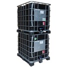 2x REKO Schütz IBC MX SCHWARZ 1000l UN auf Stahl-Kunststoff