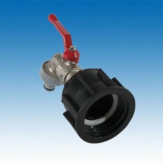 IBC Regenwassertank Auslauf Kugelhahn Wasserhahn GARDENA