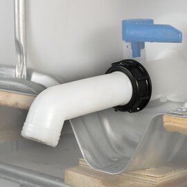 IBC Container Auslauftülle lang 2-teilig