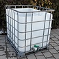 Abfall-Behälter 1000 Liter auf IBC Stahl-Palette gebraucht