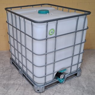 IBC Dachwassersammler 1000L auf verzinkter Metallpalette