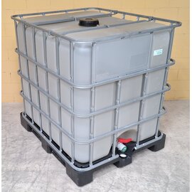 Garten Regentonne IBC 1000l aus Recycling-Material