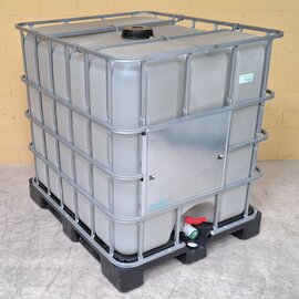 Garten Regentonne IBC 1000l aus Recycling-Material