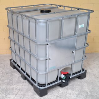 IBC Wassertank 1000 Liter für den Garten aus RECYCLING-Material
