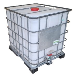 IBC Tank 1000 Liter für Trinkwasser & Lebensmittel, Getränketank 1000 Liter mit neuer Blase lebensmittelecht