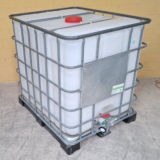 IBC Tank 1000 Liter für Trinkwasser & Lebensmittel, Getränketank 1000 Liter mit neuer Blase lebensmittelecht