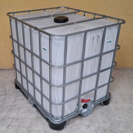 IBC Tank 1000 l NEU MARMORIERT 041 AUF MPE