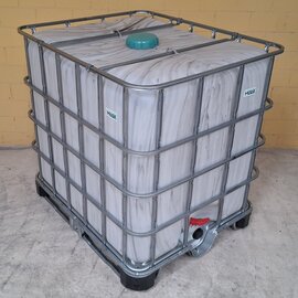 IBC Tank 1000 l NEU MARMORIERT 027 AUF MPE