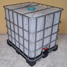IBC 1000 l NEU MARMORIERT 024 auf Kunststoff-Palette