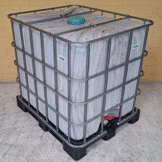 IBC 1000 Liter Container NEU MARMORIERT M023 auf Kunststoff-Palette
