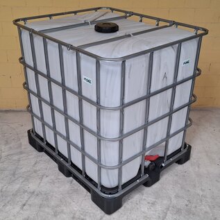 IBC 1000 Liter Container NEU MARMORIERT M042 auf Kunststoff-Palette