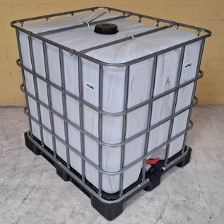 IBC 1000 Liter Container NEU MARMORIERT M043 auf Kunststoff-Palette