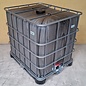 IBC 1000 Liter NEU DUNKEL MARMORIERT M012 auf Stahl-Kunststoff-Palette
