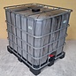 IBC 1000 Liter DUNKEL MARMORIERT M017 NEU auf Kunststoff-Palette