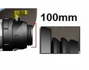 für Grobgewinde S100x8