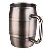 APS-Germany “Beer Mug” drinkbeker | RVS | Ø 8.5 cm x H 13 | 0.50 liter | Mat koperkleurig