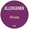 Stylepoint Allergie pinda sticker rond 25 mm 1000/rol