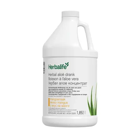 Boisson concentrée à l'aloe vera Mangue 1,892 L